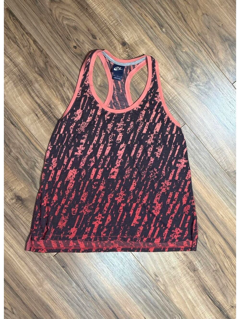 Nike Sportswear Women's Prep Repeat All-Over Print Tank Top NWOT